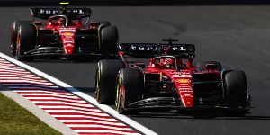 Foto zur News: Carlos Sainz: Ferrari SF-23 hat &quot;unglückliche