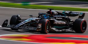 Foto zur News: Böser Rückschlag für Mercedes in Spa: Bouncing &quot;auf jeder