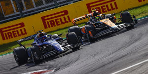 Foto zur News: Lando Norris: Williams war in Monza einfach zu schnell für