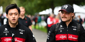 Foto zur News: Sauber-Team bestätigt: Bottas und Zhou bleiben für 2024!