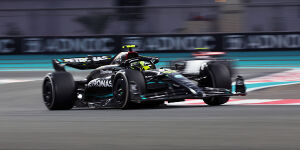 Foto zur News: Lewis Hamilton in Abu Dhabi klar geschlagen: &quot;Schwer zu