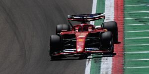 Foto zur News: Leclerc grübelt: Hat Ferrari ein Power-Problem im