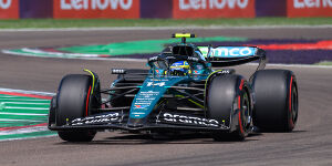 Foto zur News: Alonso: Aston Martin kann höheren Abtrieb durch Update noch