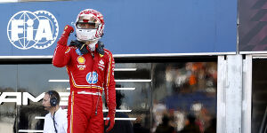 Foto zur News: &quot;Besonderes Gefühl&quot;: Leclerc hält Druck bei Heim-Qualifying