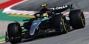 Foto zur News: Mercedes weiter auf dem Vormarsch: Hamilton Schnellster in
