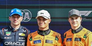 Foto zur News: Dominante Pole: Norris lässt Verstappen in Zandvoort keine