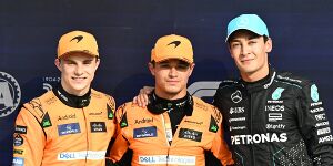 Foto zur News: Verstappen &quot;schockiert&quot;: Monza-Pole geht 2024 an Lando