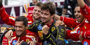 Foto zur News: Ferraris Strategiecoup bringt Monza-Sieg - Leclerc: &quot;McLaren