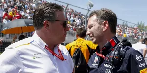 Foto zur News: Verstappen: Dass sich Horner und Brown nicht mögen, ist