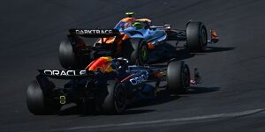 Foto zur News: Norris vs. Verstappen: &quot;Unangemessene Einmischung der