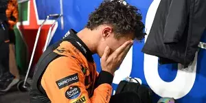 Foto zur News: Wer letzte Nacht am schlechtesten geschlafen hat: Lando Norris