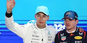 Foto zur News: Max Verstappen ist &quot;mächtig wütend&quot;: Russell &quot;kann sich