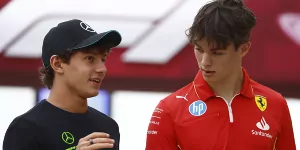 Foto zur News: Vorgriff auf Suzuka: Bearman und Antonelli bei