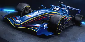 Foto zur News: Veränderte F1-Designstudie 2026: Was ist neu am Dummy-Auto