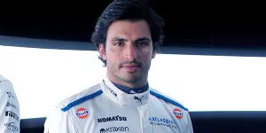 Foto zur News: Carlos Sainz: Ich sehe in Williams-Blau viel schlanker aus!