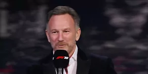 Foto zur News: So hat Christian Horner auf die Buhrufe beim F1-Launch