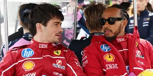 Foto zur News: Hamilton: Arbeitsmoral hat mich an &quot;Mr. Ferrari&quot; Leclerc