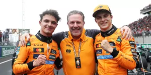 Foto zur News: Trotz Technik-Drama bei Norris: McLaren feiert Doppelsieg in