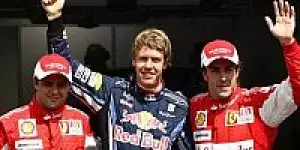 Foto zur News: Qualifying: Vettel wehrt Alonsos Attacke ab!