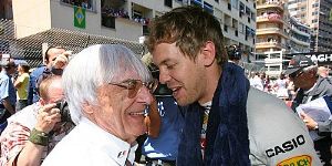 Foto zur News: Ecclestone/Wurz: Vettel schon Weltmeister?