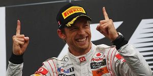Foto zur News: Nach Button-Triumph: McLaren gehen die Superlative aus