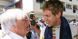 Foto zur News: Ecclestone: Vettel ist &quot;wie Jochen Rindt für mich&quot;