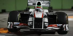 Foto zur News: Sauber: Der eine fliegt, der andere hadert