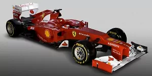 Foto zur News: Ferrari enthüllt neuen F2012 ohne Publikum