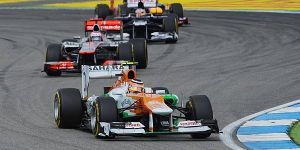 Foto zur News: Force India im Abwehr-Modus