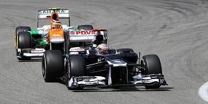 Foto zur News: Hülkenberg aufgehalten: Maldonado verliert dritten Platz