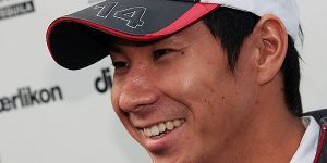 Foto zur News: Kobayashi: &quot;Sergio war unterwegs wie Gott&quot;