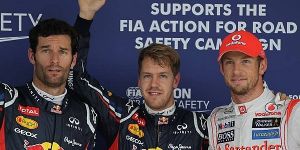 Foto zur News: Red Bull in Reihe eins: Vettel in Suzuka vor Webber