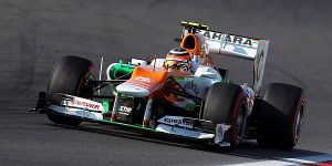 Foto zur News: Force India scheint über die Distanz schneller zu sein