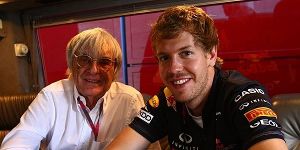 Foto zur News: Ecclestone: &quot;Was soll Vettel bei Ferrari?&quot;