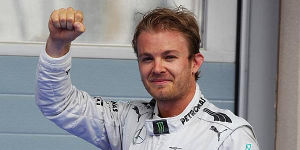 Foto zur News: Sensationelle Pole-Position: Rosberg an der Spitze