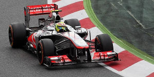 Foto zur News: McLaren: &quot;Checo&quot; brilliert im Barcelona-Qualifying