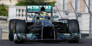 Foto zur News: Mercedes dominiert Donnerstag in Monaco