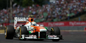 Foto zur News: Force India: Nur Sutil von Setup-Problemen verschont