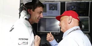 Foto zur News: Mercedes jubelt: Reifen passen gut zum W04