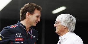 Foto zur News: Ecclestone voll des Lobes: Horner soll Chefposten erben