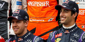 Foto zur News: Vettel von Ricciardo bezwungen: &quot;Habe mich für ihn gefreut&quot;