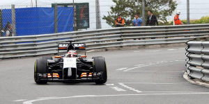 Foto zur News: Hülkenberg im feuchten Monaco: &quot;Gar nicht so wild&quot;