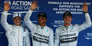 Foto zur News: Qualifying in Sotschi: Hamilton, wer sonst?