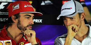 Foto zur News: Button hat keine Angst vor Alonso