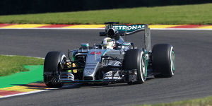 Foto zur News: F1 Spa 2015: Hamilton setzt deutliche Trainingsbestzeit