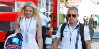 Foto zur News: Von wegen cooler Finne: Wann es in Bottas&#039; Ehe Stress gibt