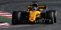 Foto zur News: Hülkenberg hinter Palmer: Kein reibungsloser Renault-Testtag