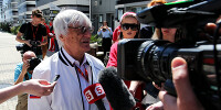 Foto zur News: Bernie Ecclestone &quot;befördert&quot;: Er nimmt&#039;s mit Humor ...