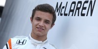 Foto zur News: McLaren-Rookie Lando Norris überzeugt beim Test in Ungarn