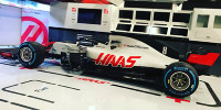 Foto zur News: Barcelona: Haas dreht erste Runden mit seinem VF18